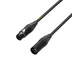 Adam Hall Cables 5 STAR MMF 0300 BULK VERSION - Kabel mikrofonowy Neutrik® XLR żeński do XLR męski 3 m luzem